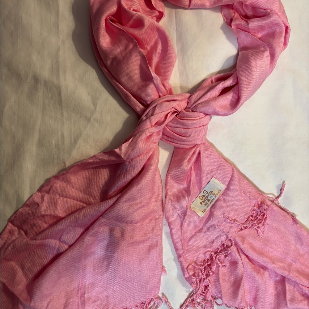 D&G Pink Scarf